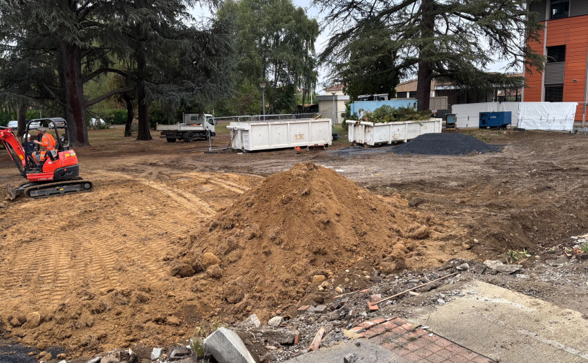Les travaux de destruction sont presque terminés